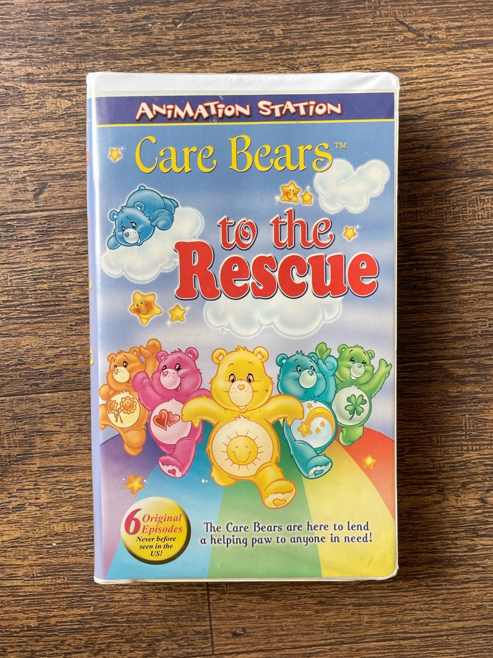 Care Bears To The Rescue VHS 2003 Sterling Entertainment Animation Station 6 Ep